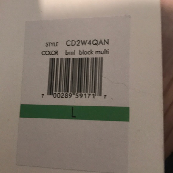 “CALVIN KLEIN” NWT Black and White Sweater Dress. - Picture 10 of 12